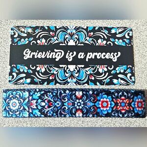 ZOX "GRIEVING IS A PROCESS" #616 INTERACTIVE MED  collectible wristband